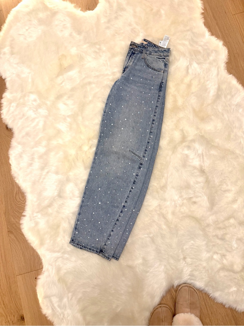Levi's Baggy Dad Barrel Jeans size 26 - Dazzle me